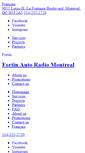 Mobile Screenshot of fortinautoradio.com